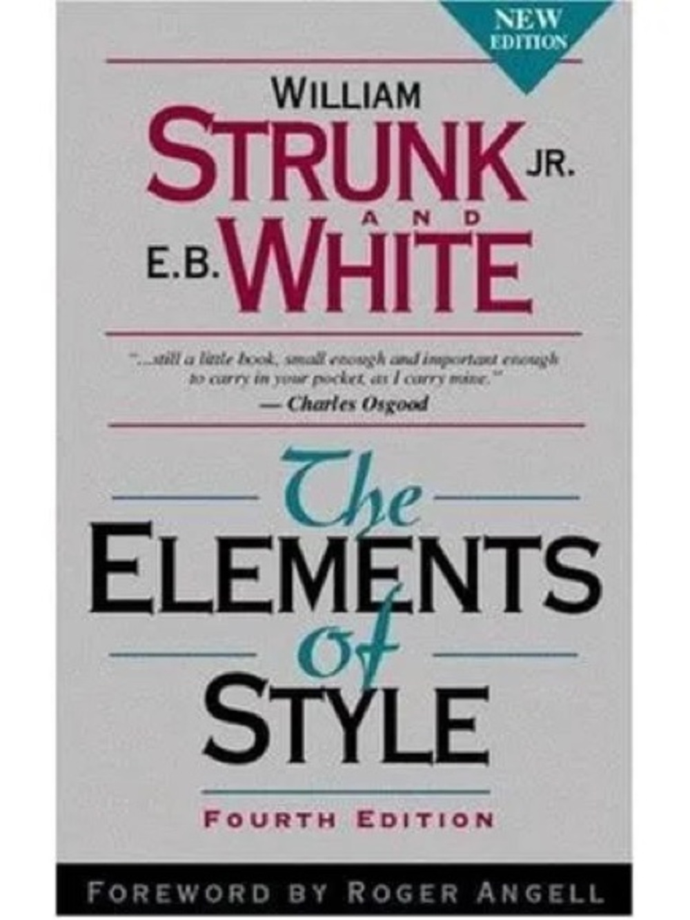 Source Unknown - White Book Cover with Teal and Maroon Accents